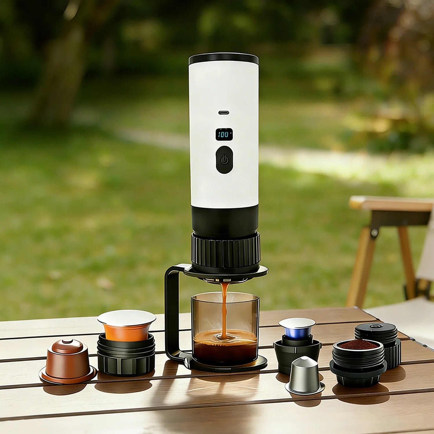 MB Coffee® - Machine à café Portable